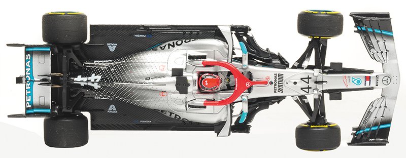 Minichamps 1:43 Hamilton 2019 Monaco GP winning Mercedes F1 W10 diecast model car review
